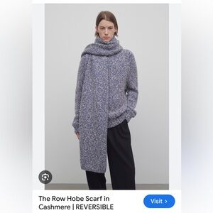 The Row Hobe Scarf – Blue | NWT
